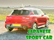 Puzzle de voiture de sport japonaise