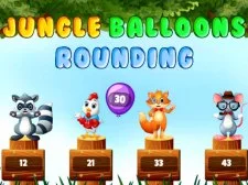 Arrondi des ballons de la jungle