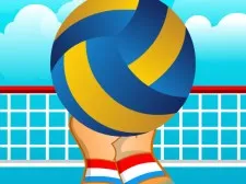 Jeu de sport de volley-ball