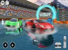 Jeux de cascade de voitures 3D Water Car Stunt Racing 2019